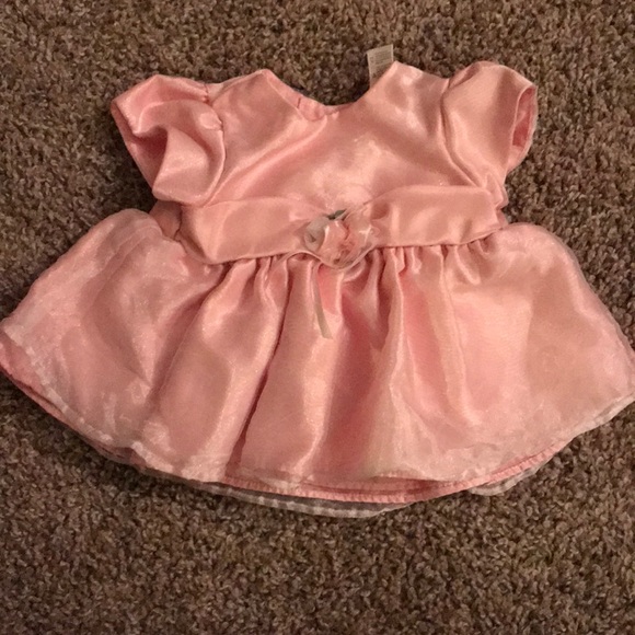 George Other - George Blush Short sleeve dress Button / tie back